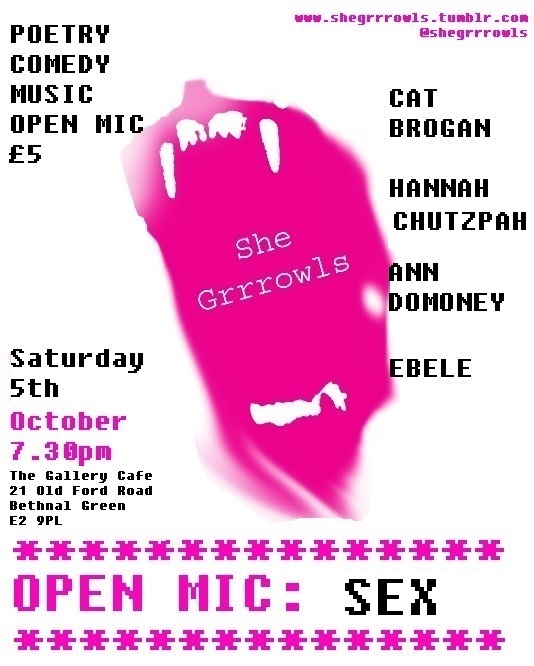 She Grrrowls Oct 2013 NEW