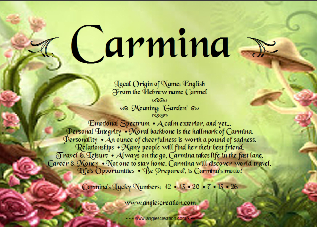 carmina